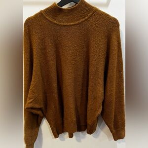 H&M Rich Brown Women's Turtleneck Sweater
